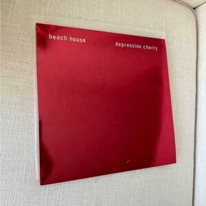 beach house depression cherry vinyl record